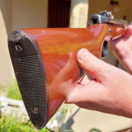 UNUSUAL AND RARELY SEEN TS-45 SIDELEVER AIR RIFLE - VINTAGE 1980s CHINESE 4.5MM CAL AIR RIFLE