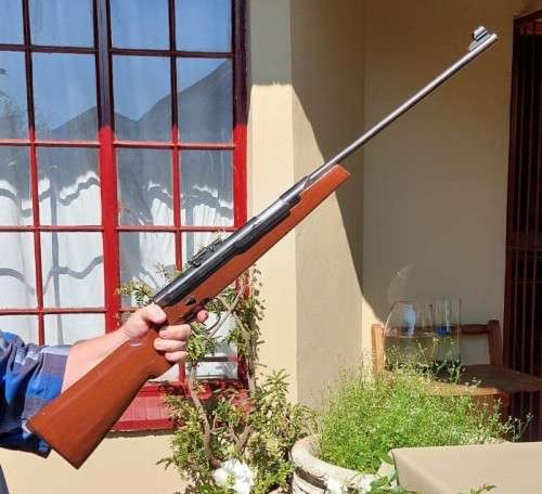 UNUSUAL AND RARELY SEEN TS-45 SIDELEVER AIR RIFLE - VINTAGE 1980s CHINESE 4.5MM CAL AIR RIFLE