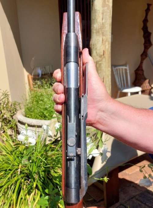 UNUSUAL AND RARELY SEEN TS-45 SIDELEVER AIR RIFLE - VINTAGE 1980s CHINESE 4.5MM CAL AIR RIFLE