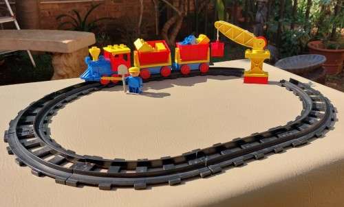 VINTAGE 1983 ORIGINAL LEGO DUPLO TRAIN SET 2700
