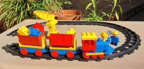 VINTAGE 1983 ORIGINAL LEGO DUPLO TRAIN SET 2700