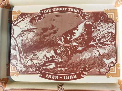 VINTAGE 1980S GROOT TREK 150 YEARS COMMEMORATIVE METAL TRAY