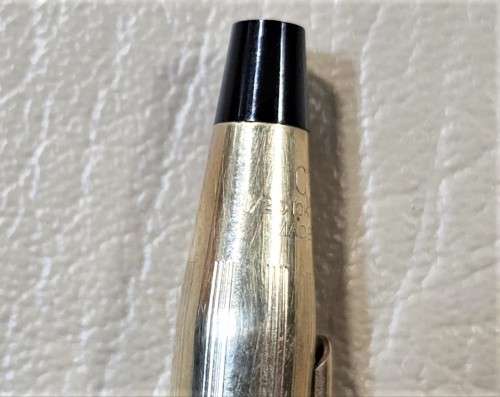 CROSS 1/20 (5%) 10KT ROLLED GOLD CLASSIC CENTURY BALLPOINT PEN - WORKING - THE USA PRESIDENTIAL PEN
