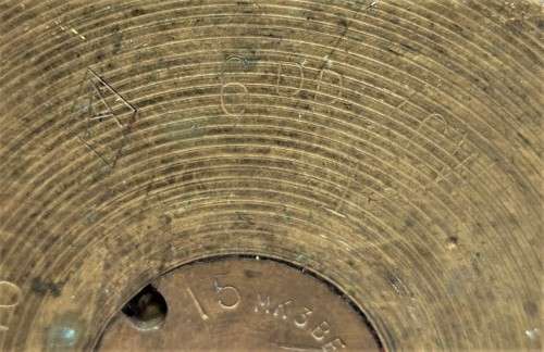 WORLD WAR 2 1943 STAMPED 57MM CALIBRE BRITISH TANK GUN SHELL CASING WITH PRIMER