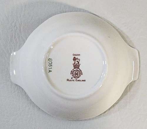 ROYAL DOULTON ONLY 40 MILES RUSTIC ENGLAND SERIES DISH FROM 1952 D6297