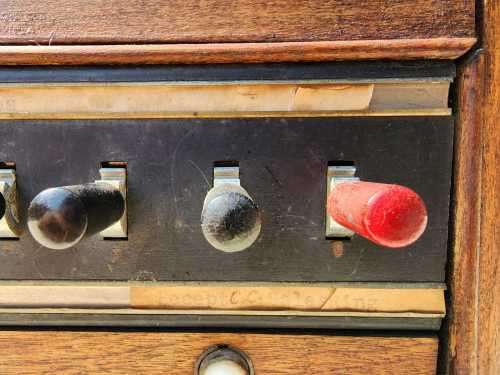 VINTAGE 1940S HUBERT DAVIES 6 LINE DICTOGRAPH MASTER STATION PHONE