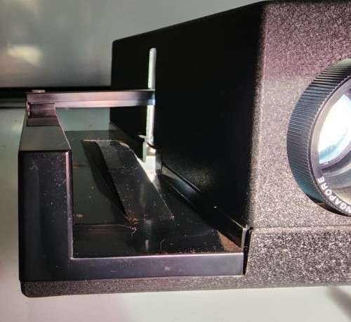 VINTAGE GERMAN ROLLEI P3200A SLIDE PROJECTOR - WORKING - IN BOX WITH REMOTE