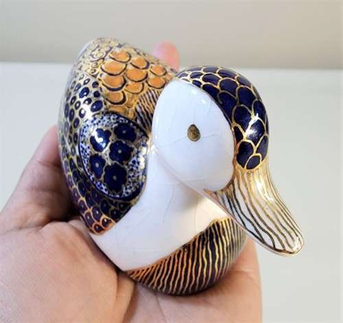 FAMILY OF FOUR PORCELAIN DUCKS - DESIGN ATTRIBUTED TO HAROLD PETER BIRCH (1931-2016) ZIMBABWE