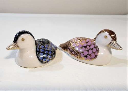 FAMILY OF FOUR PORCELAIN DUCKS - DESIGN ATTRIBUTED TO HAROLD PETER BIRCH (1931-2016) ZIMBABWE