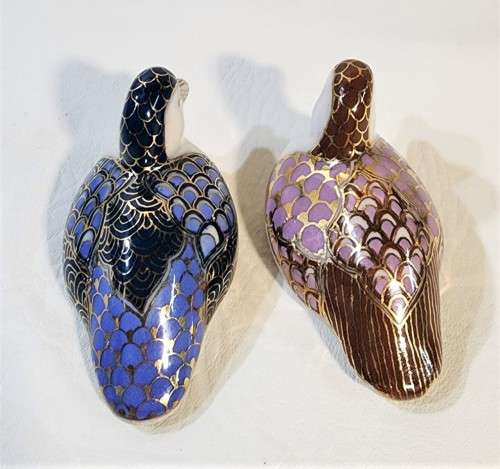 FAMILY OF FOUR PORCELAIN DUCKS - DESIGN ATTRIBUTED TO HAROLD PETER BIRCH (1931-2016) ZIMBABWE