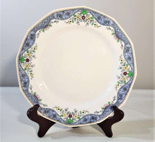 ROYAL DOULTON 1ST SET DINNER, DESERT, BREAD PLATES HANDPAINTED DRAYCOT D4635 (1926-19??) PATTERN