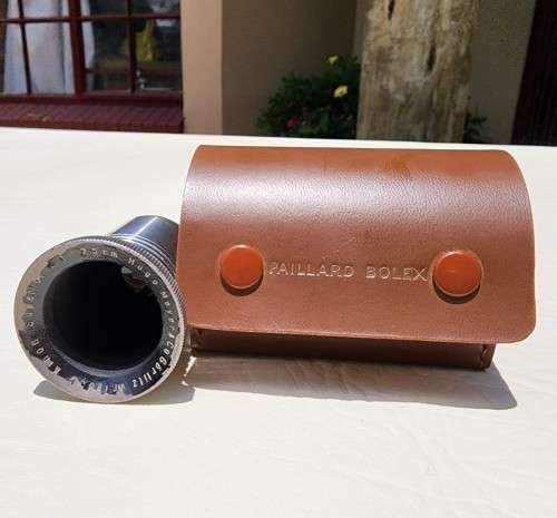 VINTAGE EUNIG P3 9.5MM AUSTRIAN FILM PROJECTOR (1932-1939) WITH A HUGO MEYER! LENS