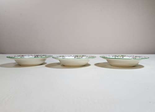 COPELAND SPODE BYRON PATTERN (1933-1969) HAND PAINTED SERVING BOWLS WITH TERRACE RIMS
