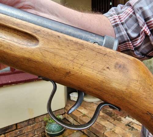 RARE 1950S JUNG ROLAND GERMAN 4.5MM BREAKBARREL SPRING PISTOL AIR RIFLE - ONLY MADE FOR 10 YEARS!
