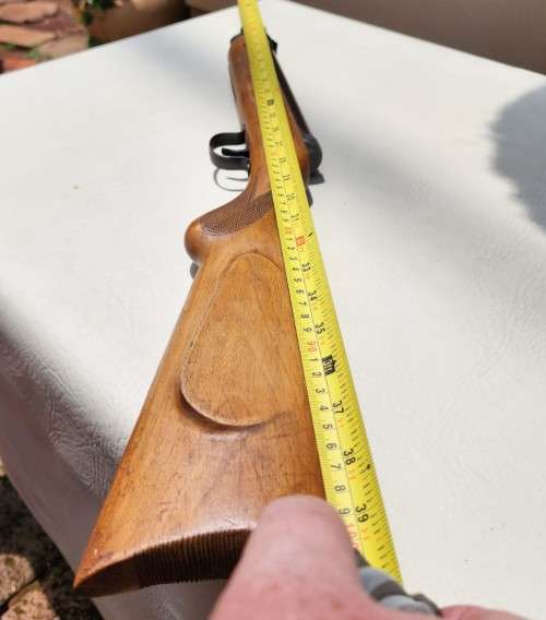 RARE 1950S JUNG ROLAND GERMAN 4.5MM BREAKBARREL SPRING PISTOL AIR RIFLE - ONLY MADE FOR 10 YEARS!
