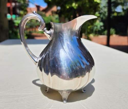 WMF GERMANY POST WAR ERA (1935-1965) NEUSILBER MILK PITCHER IN AMAZING CONDITION