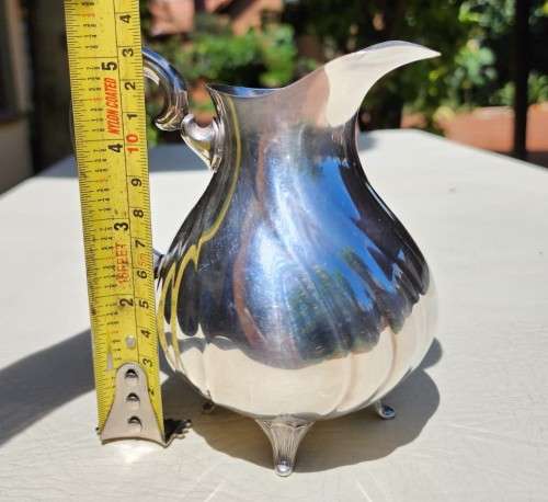 WMF GERMANY POST WAR ERA (1935-1965) NEUSILBER MILK PITCHER IN AMAZING CONDITION