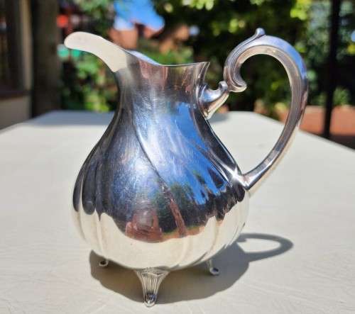 WMF GERMANY POST WAR ERA (1935-1965) NEUSILBER MILK PITCHER IN AMAZING CONDITION