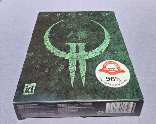 LEGENDARY QUAKE 2 PC GAME - ORIGINAL 1997 VERSION WITH BOOKLET AND ORIGINAL BOX