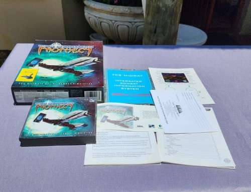 WING COMMANDER 5 PROPHECY PC GAME - ORIGINAL 1997 VERSION WITH BOOKLET AND ORIGINAL BOX