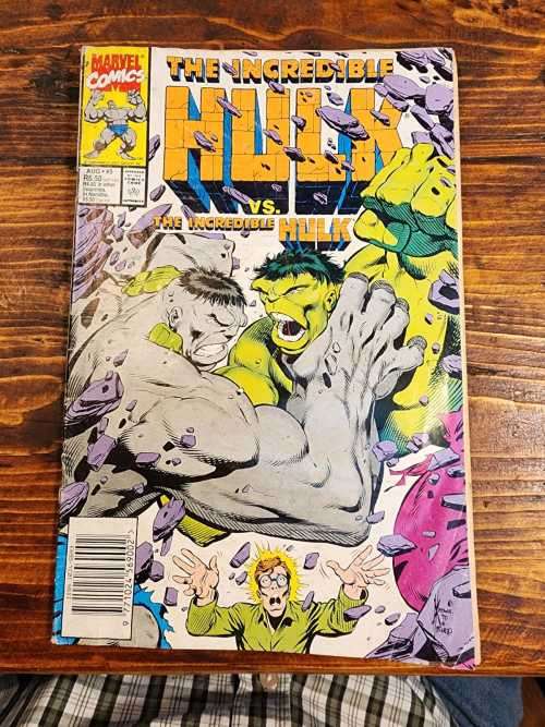 THE INCREDIBLE HULK VOL 1 NO 5 COMIC FROM 1995  GREEN HULK VS GREY HULK