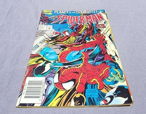 SPIDERMAN VOL 1 NO 6 COMIC FROM 1995  PLANET OF THE SYMBIOTES PART 2 OF 5