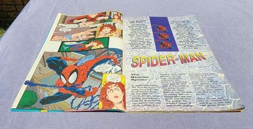 SPIDERMAN VOL 1 NO 6 COMIC FROM 1995  PLANET OF THE SYMBIOTES PART 2 OF 5