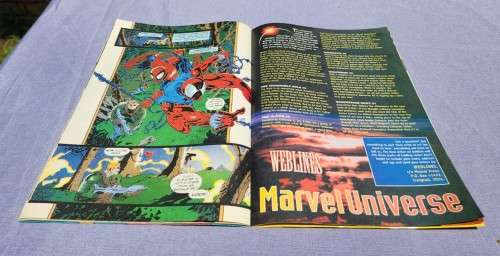SPIDERMAN VOL 1 NO 6 COMIC FROM 1995  PLANET OF THE SYMBIOTES PART 2 OF 5