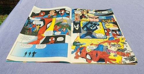 SPIDERMAN VOL 1 NO 6 COMIC FROM 1995  PLANET OF THE SYMBIOTES PART 2 OF 5