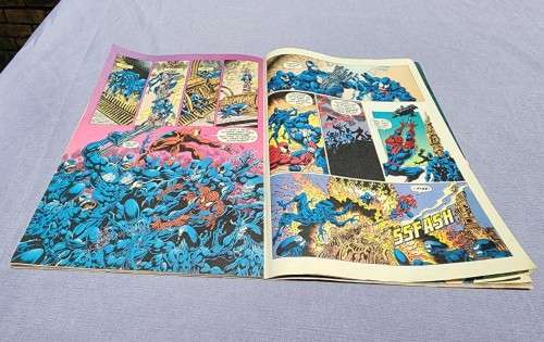 SPIDERMAN VOL 1 NO 7 COMIC FROM 1995  PLANET OF THE SYMBIOTES PART 3 OF 5 TITLED VENOM