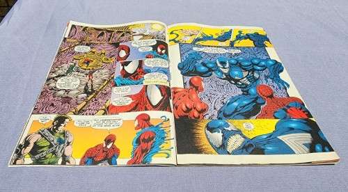 SPIDERMAN VOL 1 NO 7 COMIC FROM 1995  PLANET OF THE SYMBIOTES PART 3 OF 5 TITLED VENOM