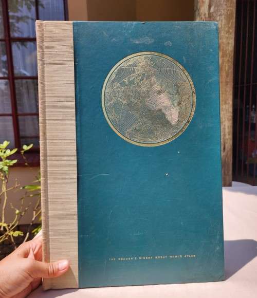 MAPS OF COUNTRIES GONE IN A FIRST EDITION 1962 READERS DIGEST GREAT WORLD HARDCOVER ATLAS