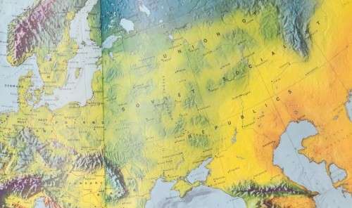 MAPS OF COUNTRIES GONE IN A FIRST EDITION 1962 READERS DIGEST GREAT WORLD HARDCOVER ATLAS