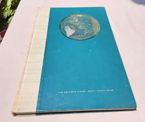 MAPS OF COUNTRIES GONE IN A FIRST EDITION 1962 READERS DIGEST GREAT WORLD HARDCOVER ATLAS