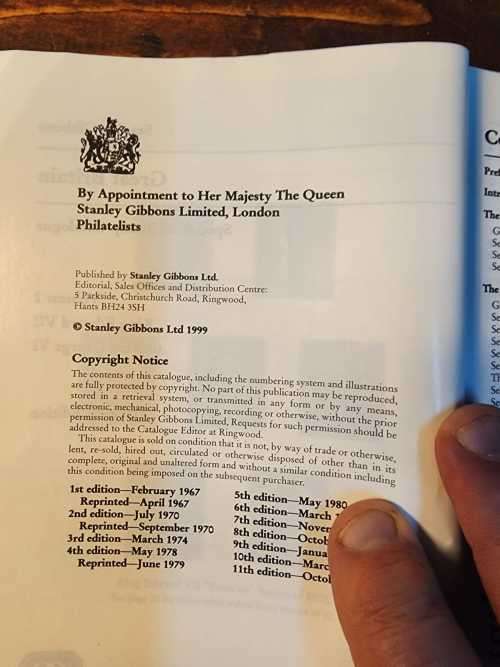 STANLEY GIBBONS SPECIALISED STAMP CATALOQUES VOL 1: VICTORIA AND VOL 2: EDWARD VII AND GEORGE VI
