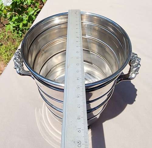 VINTAGE (1970S) EMESS SILVERPLATED CHAMPAGNE OR WINE COOLER