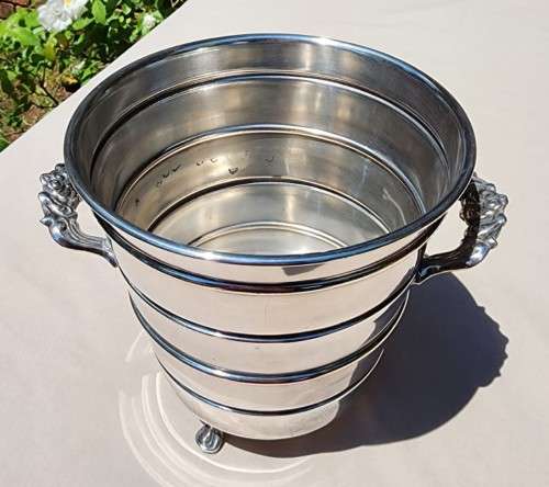 VINTAGE (1970S) EMESS SILVERPLATED CHAMPAGNE OR WINE COOLER