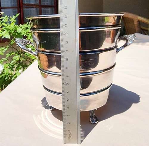 VINTAGE (1970S) EMESS SILVERPLATED CHAMPAGNE OR WINE COOLER