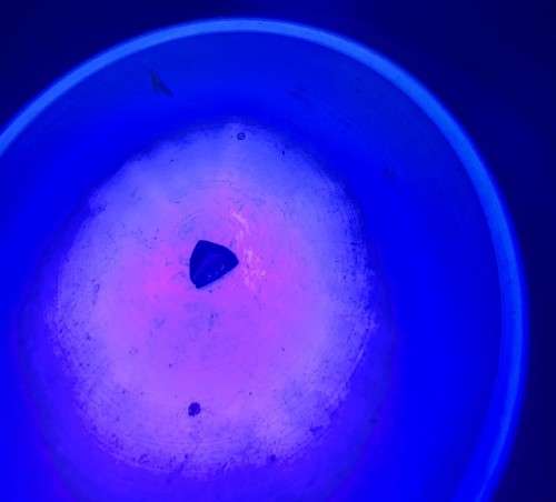 SMOKING QUARTZ SALMON BROWN 2,15CT NATURAL GEMSTONE WITH TRIANGULAR CUT
