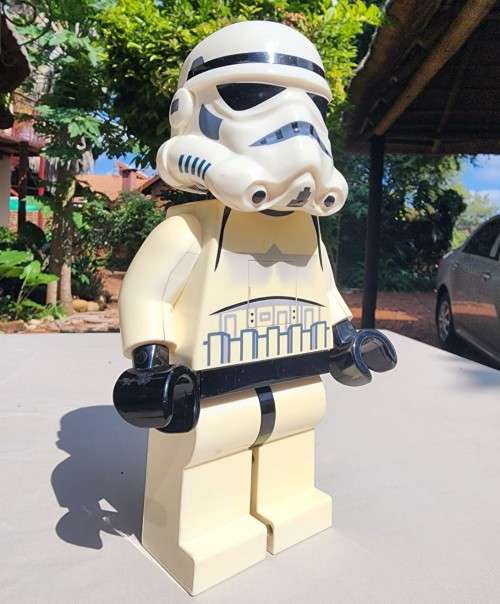 LEGO 2012 STAR WARS STORMTROOPER LARGE 20CM HIGH LED TORCH
