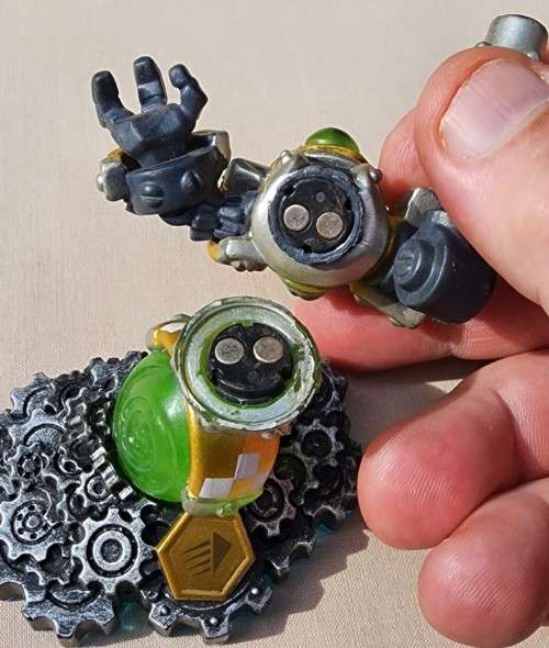 RARE SKYLANDERS SWAP FORCE NITRO MAGNA CHARGE  LIMITED VARIANT TO MAGNA CHARGE