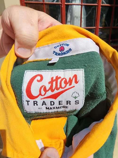 LION LAGER SPONSORED SPRINGBOKS RUGBY 1992 TO 1995 NO 1 OFFICIAL PLAYERS ISSUED JERSEY