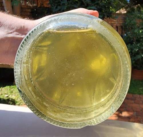 BOTTLED IN THE OLD TRANSVAAL! A FULL VINTAGE SPARLETTA CRÈME SODA GLASS BOTTLE