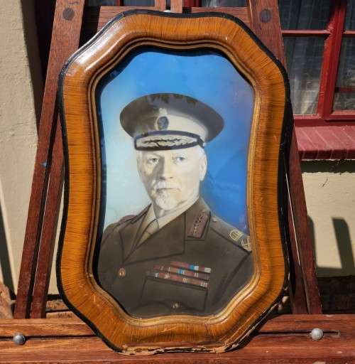 FIELD MARSHALL JAN SMUTS (1870-1950) VINTAGE 1950S PORTRAIT PHOTO FRAMED