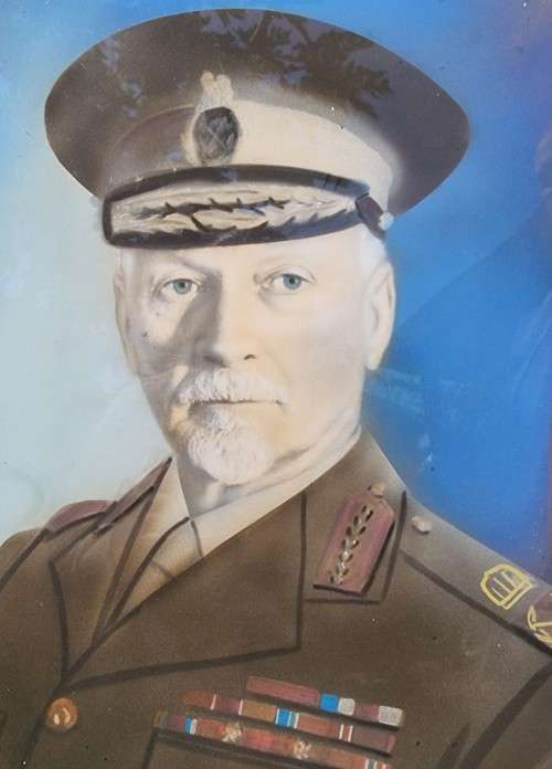 FIELD MARSHALL JAN SMUTS (1870-1950) VINTAGE 1950S PORTRAIT PHOTO FRAMED