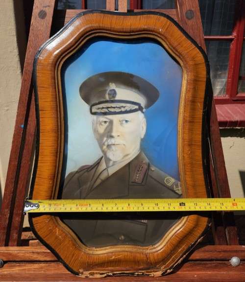 FIELD MARSHALL JAN SMUTS (1870-1950) VINTAGE 1950S PORTRAIT PHOTO FRAMED