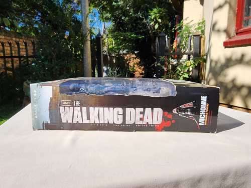 WALKING DEAD SEASON 3 MICHONNE AND 2 PET ZOMBIES BLOODY ACTION FIGURES MCFARLANE TOYS 2013
