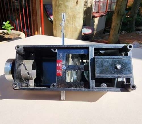 VINTAGE 1970S MINETTE EVA-VISION 35MM SLIDE PROJECTOR AND TIME MACHINE
