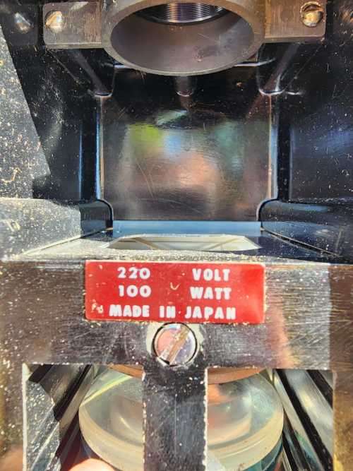 VINTAGE 1970S MINETTE EVA-VISION 35MM SLIDE PROJECTOR AND TIME MACHINE