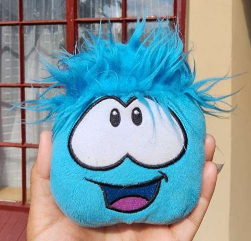 COLLECTION OF 4 CLUB PENGUIN PUFFLE PLUSH TOYS BY JACKS PACIFIC